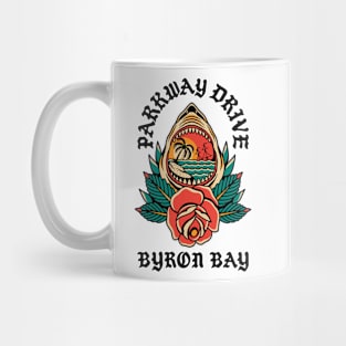 Parkway Drive Merch Byron Shark Mug